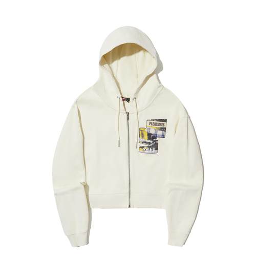 李宁正品x PLEASURES联名系列女子宽松透气连帽卫衣套头衫AWDUF40