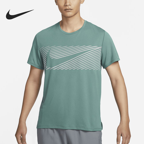 Nike/耐克正品 Dri-FIT新款男士透气跑步短袖T恤FN3052-361
