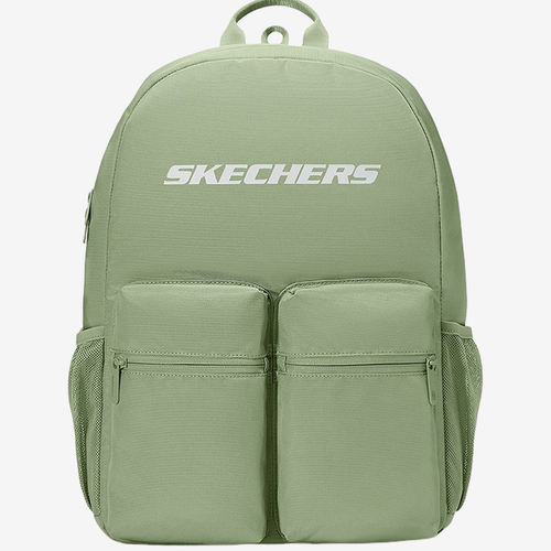 Skechers斯凯奇正品男女电脑插袋拉链运动双肩背包L325U089-02BV