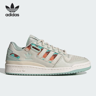 休闲板鞋 Adidas LOW女子时尚 三叶草FORUM IE0472 阿迪达斯正品
