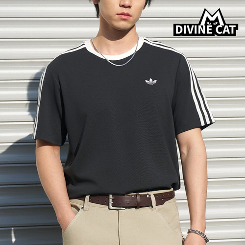 Adidas/阿迪达斯正品三叶草CALIT-SHIRTS新款经典短袖T恤KX7991
