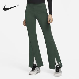 FN1892 Nike 脚运动休闲紧身裤 Air女士高腰开衩裤 323 耐克正品