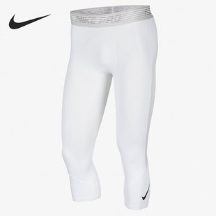 CN9653 Nike 100 运动训练健身男子紧身七分裤 新款 耐克正品 当季