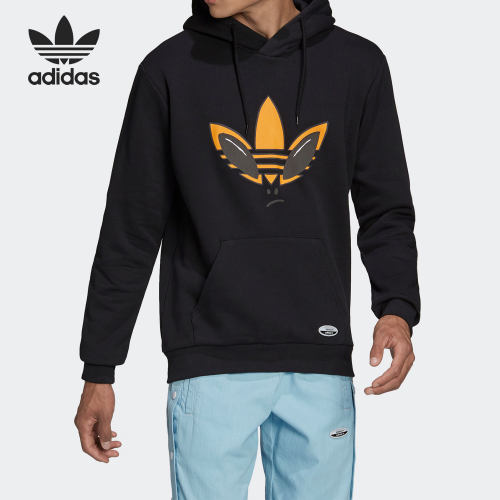 Adidas/阿迪达斯正品三叶草当季新款男子连帽卫衣HC2789