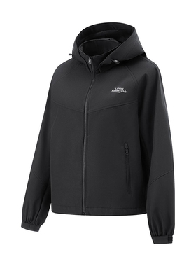 李宁正品2025新款女子户外经典透气拉链连帽夹克外套AFDU680-5