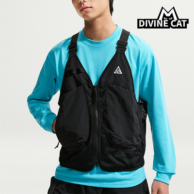 Nike/耐克正品ACGDolomiti新款男黑白色经典徒步马甲IM4252-010