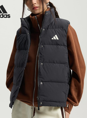 Adidas/阿迪达斯正品HELIONIC 女士保暖高领羽绒马甲KH3973