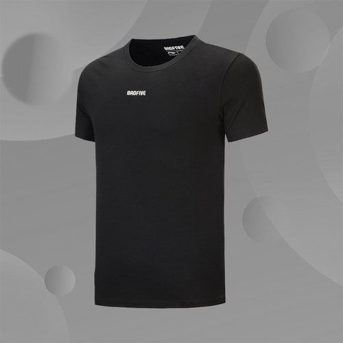 李宁破旧立新运动短袖T恤男夏季篮球系列纯棉短袖AHSP343