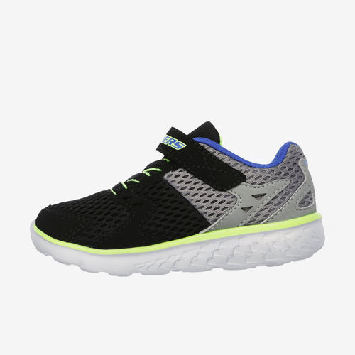 Skechers斯凯奇正品Go Run 400小童魔术贴低帮跑步鞋97680N-BKCC