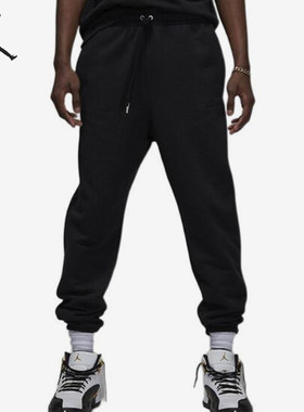 Nike/耐克正品Jordan男士系带针织休闲宽松长裤FJ0697-010