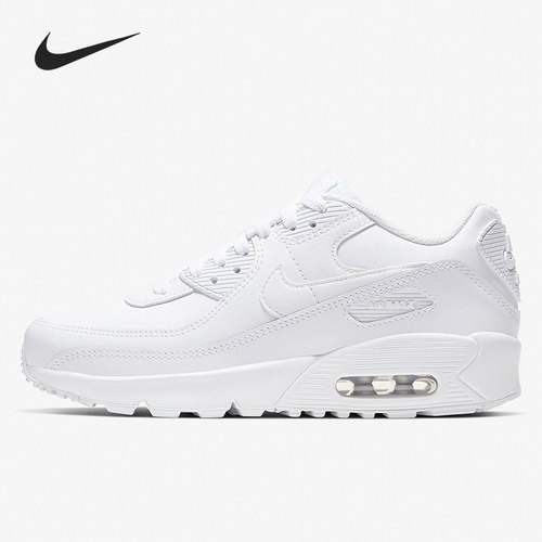 Nike/耐克正品AIR MAX 90女子GS大童运动跑步鞋CD6864-100