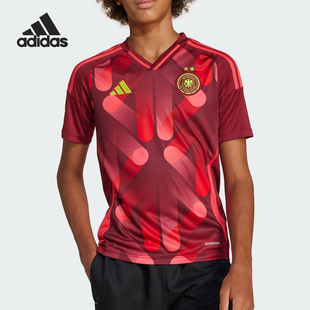 阿迪达斯正品 Y大童足球运动比赛短袖 DFB JSY JF2608 Adidas