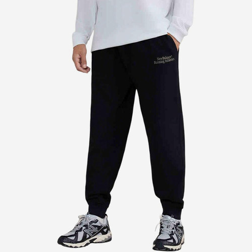 New Balance/NB正品新款男子宽松透气针织束脚长裤MLE31171-BK