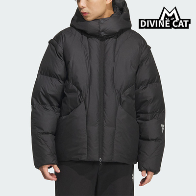 Adidas/阿迪达斯正品Future Style男士户外连帽日常羽绒服KC2587