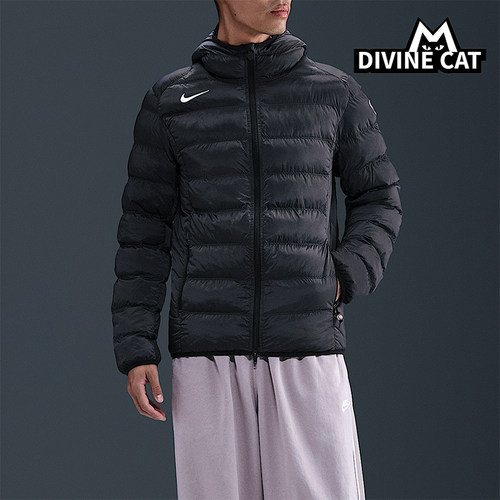 Nike/耐克正品Total90新款男黑米白色休闲经典夹克外套HV3508-010