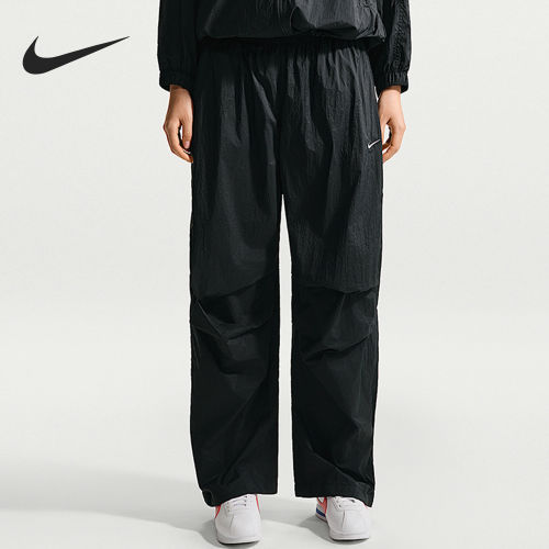 Nike/耐克正品夏季女士防晒中腰轻盈运动梭织长裤IO3377-010