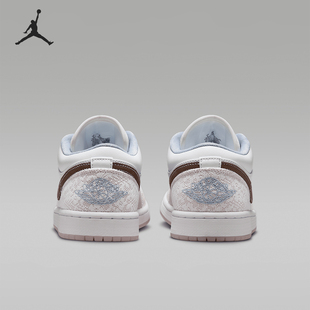Nike/耐克正品JORDAN女士经典蕾丝运动低帮板鞋IB8859-101