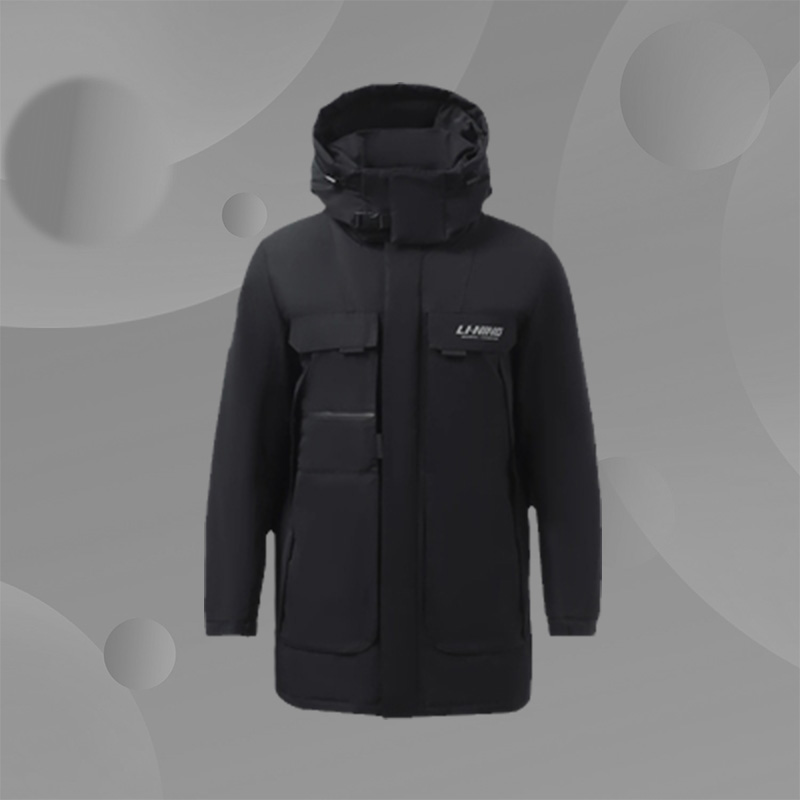 新款宽松白鸭绒运动服