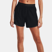 1370734 运动女士跑步健身训练舒适透气针织短裤 001 安德玛正品