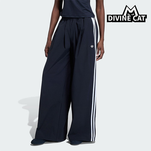 Adidas/阿迪达斯正品三叶草女士运动舒适休闲时尚宽松长裤KY5185