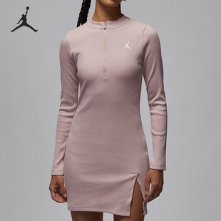 Nike/耐克正品JORDAN女士运动针织日常透气连衣裙HF9478-292