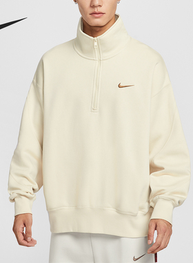 Nike/耐克正品Sportswear男士半拉链宽松高领卫衣IO7828-229