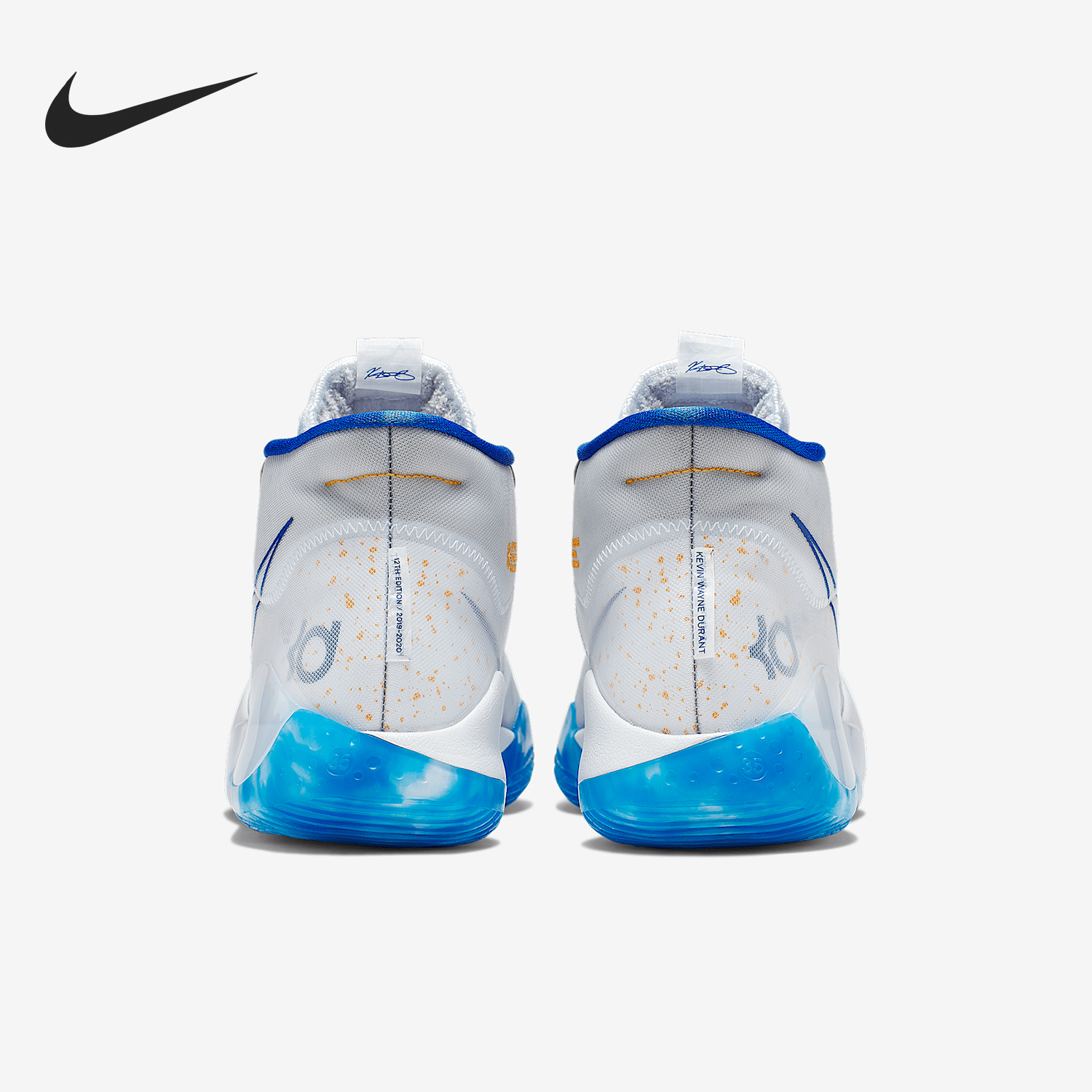 Nike/耐克正品ZOOM KD12 EP男女运动透气篮球鞋AR4230-100