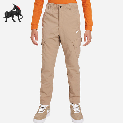 Nike/耐克正品Outdoor Play 大童梭织工装运动长裤FD3239-247