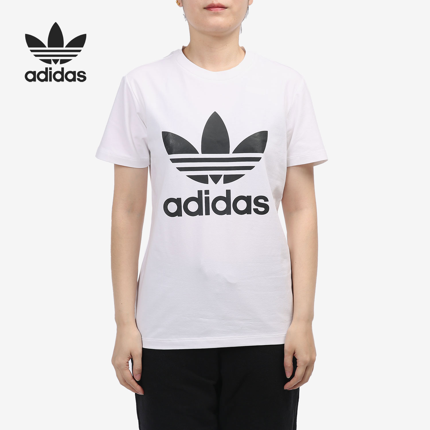 adidas阿迪达斯女短袖圆领