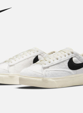 Nike/耐克正品Blazer Plaorm女子绒毛低帮板鞋DO2115-133