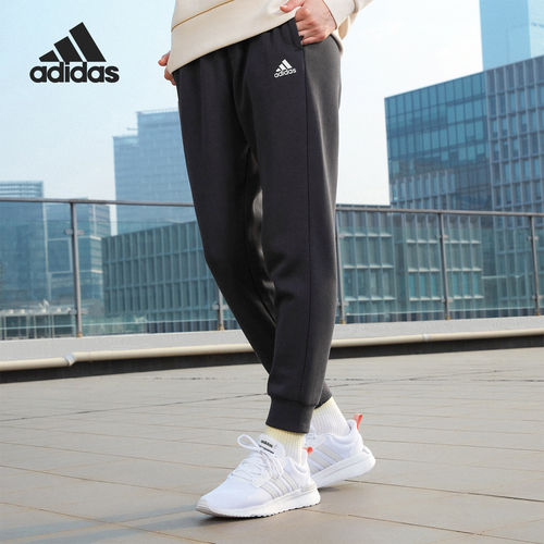 Adidas/阿迪达斯正品LABEL PANTS 加绒女士束脚运动裤IB2772
