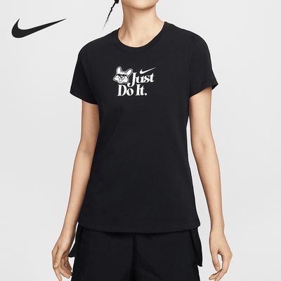Nike/耐克正品Sportswear女士日常印花透气短袖IM5974-010