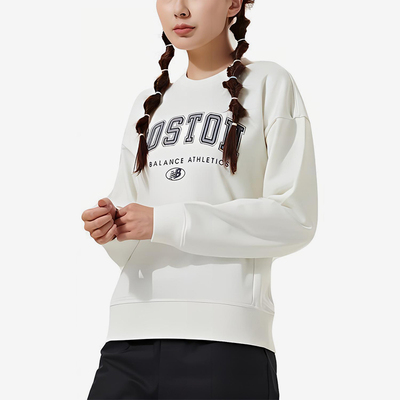 New Balance/NB正品户外女士字母印花经典简约卫衣5CC17102-IV