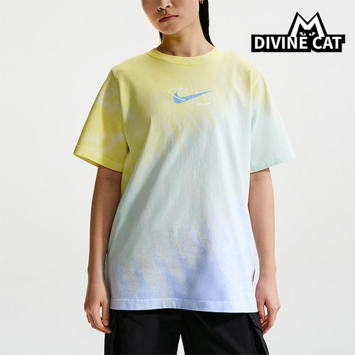 Nike/耐克正品2026夏季女士圆领宽松轻盈运动休闲T恤IR7557-714