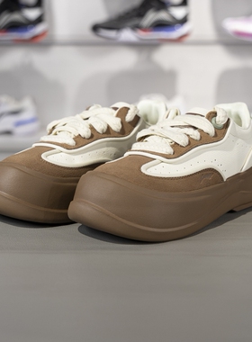 李宁正品蜜糖 PLAORM V2女子时尚拼接耐磨经典休闲鞋AGCU418-5