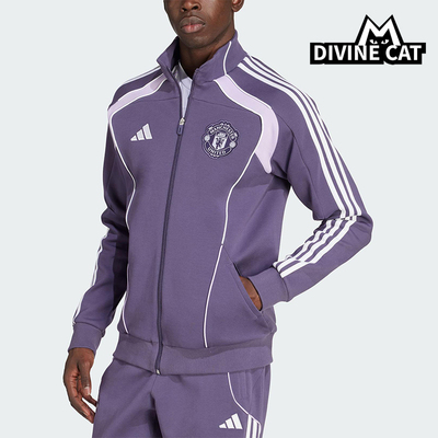 Adidas/阿迪达斯正品2025秋季款男士运动足球针织立领外套JN2827