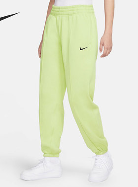 Nike/耐克正品女子舒适透气针织松紧休闲运动长裤 BV4090-303