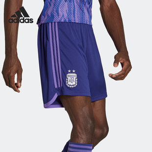 Adidas/阿迪达斯正品世界杯阿根廷队客场男子足球短裤HB9213