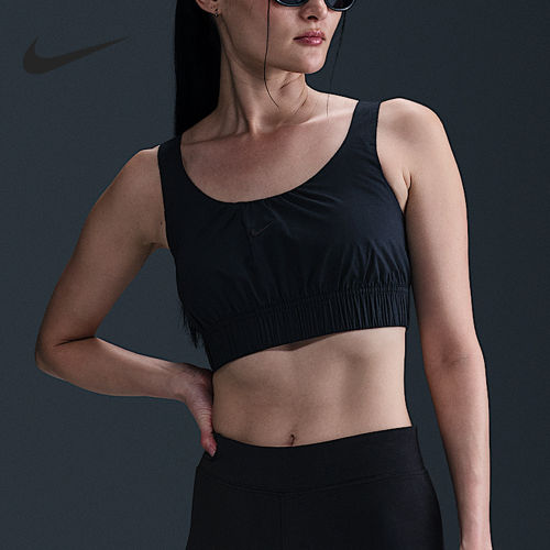 Nike/耐克正品2025女士套头耐穿透气修身运动背心HM6974-010