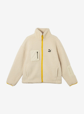 Puma/彪马正品当季新款男士仿羊羔绒保暖立领外套539231-93