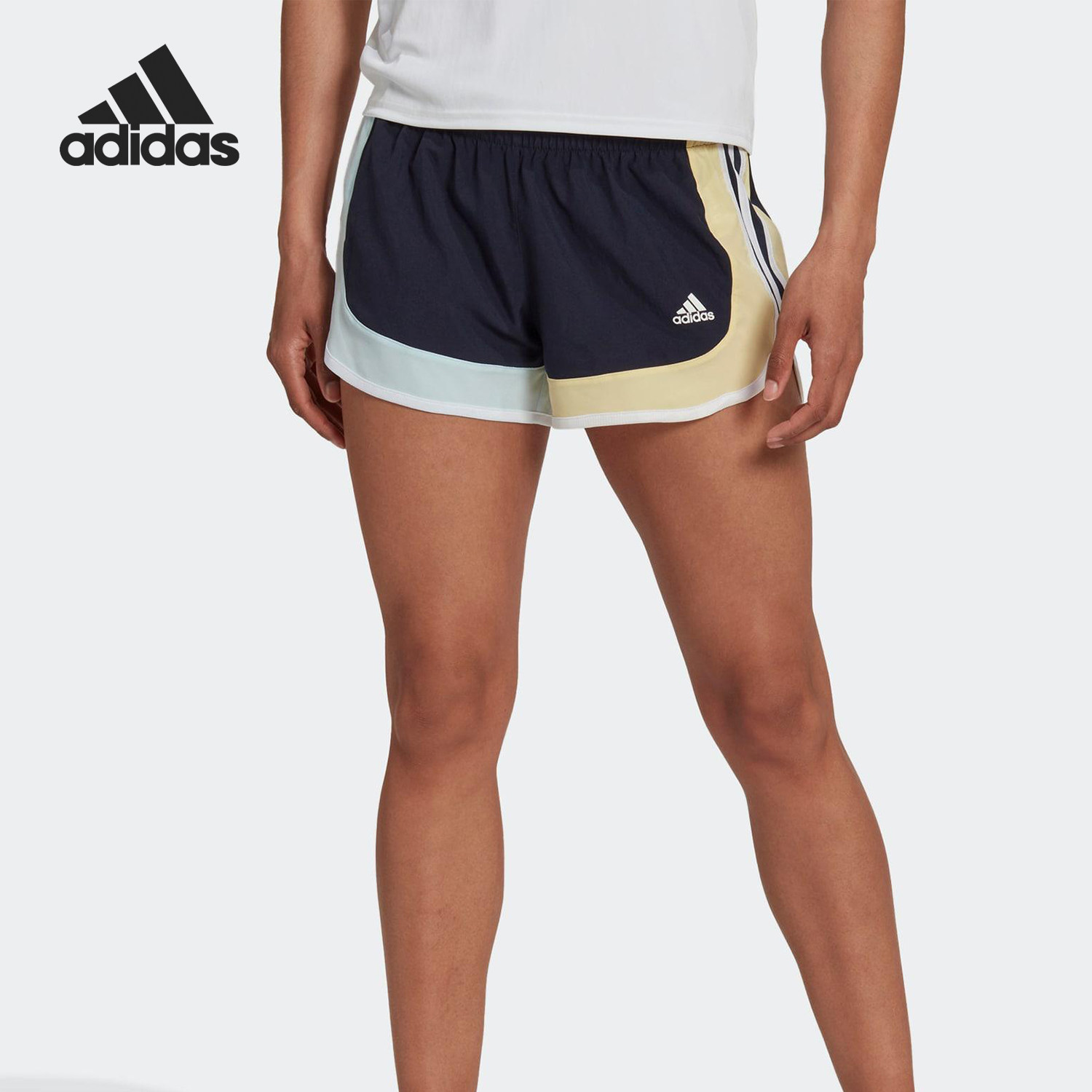 Adidas/阿迪达斯正品M20 C/B Short女士时尚跑步短裤HC6310