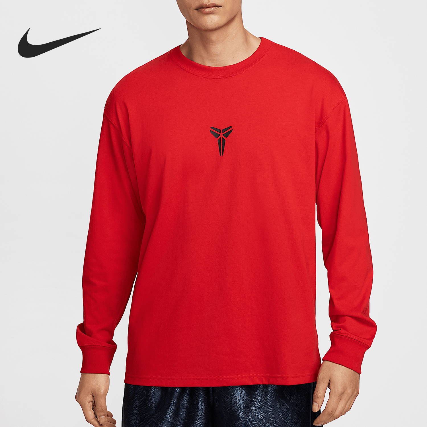 Nike/耐克正品新款男士保暖宽松运动圆领休闲长袖IB0242-657