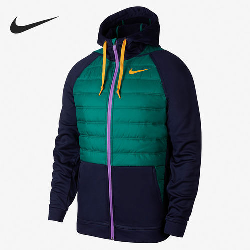 Nike/耐克正品时尚休闲运动保暖男子连帽棉服外套BV6299-498