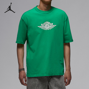 针织日常复古透气短袖 Nike 耐克正品 JORDAN男士 324 IB3131