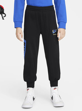 Nike/耐克正品 Sportswear Icon小童运动休闲束脚长裤FJ6529-010