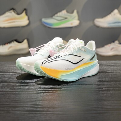 李宁正品飞电6 CHALLENGER女子时尚缓震耐磨专业跑步鞋ARMW004-2