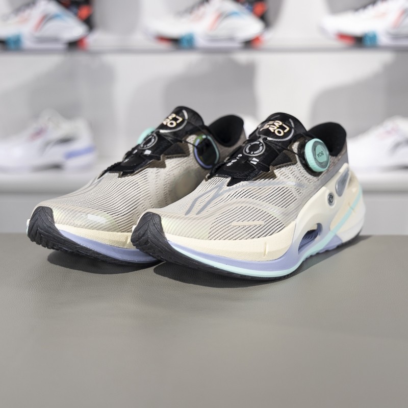 李宁正品烈骏7 PRO V2男子轻质透气舒适包裹支撑跑步鞋ARZU001-12