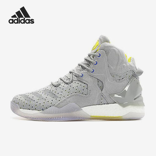 Adidas阿迪达斯正品男款中帮实战运动休闲防滑轻便篮球鞋BB1946