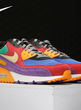 Nike/耐克正品男子AIR MAX 90 QS休闲运动低帮跑步鞋 CD0917
