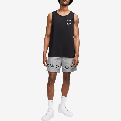 Nike耐克正品Sportswear Swoosh男透气无袖运动背心CQ5294-010